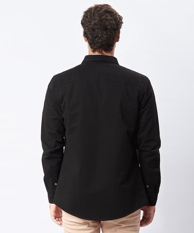 SOBRE CAMISA ML ESTRUCTURA CLASSIC FIT OI23 NEGRO