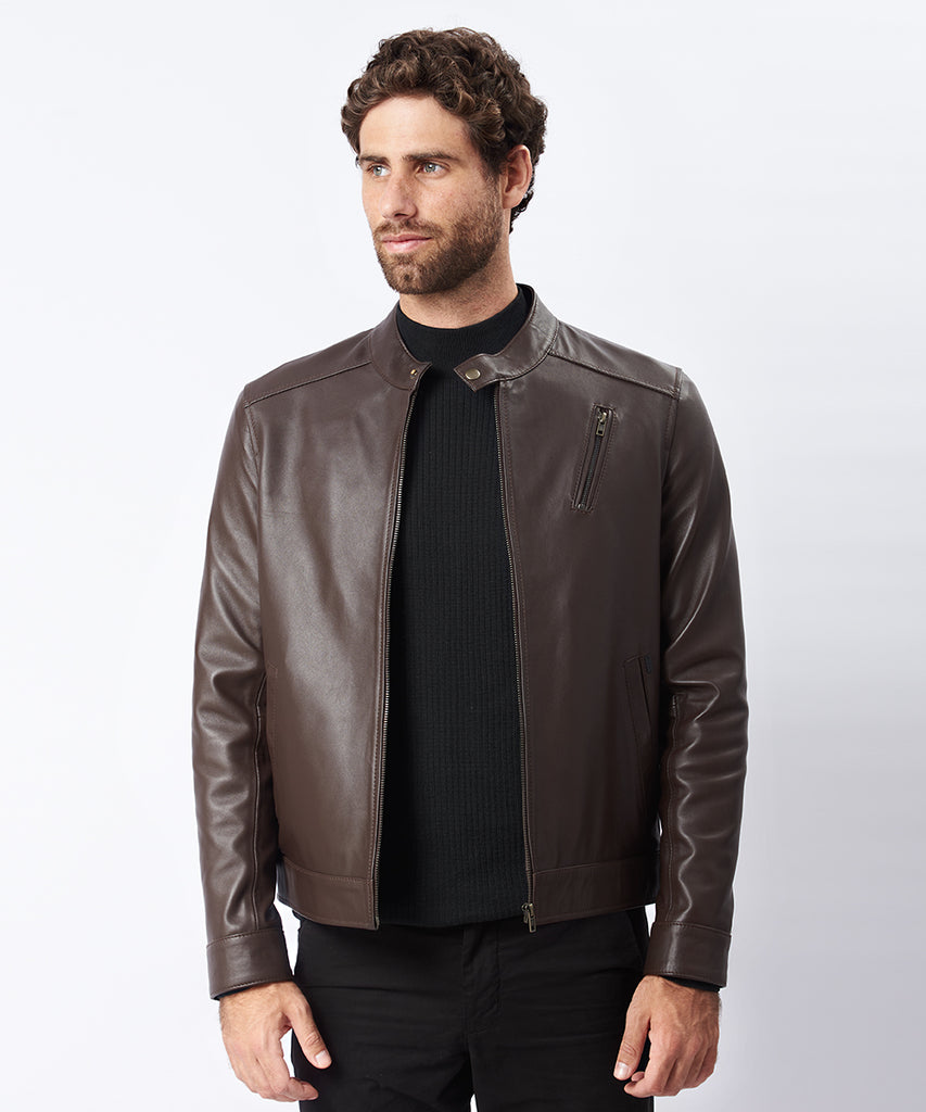 Chaqueta Cuero Hombre Velez Vélez Chaqueta Alcor Cuero Hombre