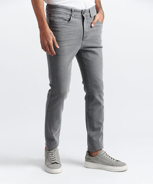 PANTALON DENIM-SPANDEX - SKINNY PV24 GRIS - MBO
