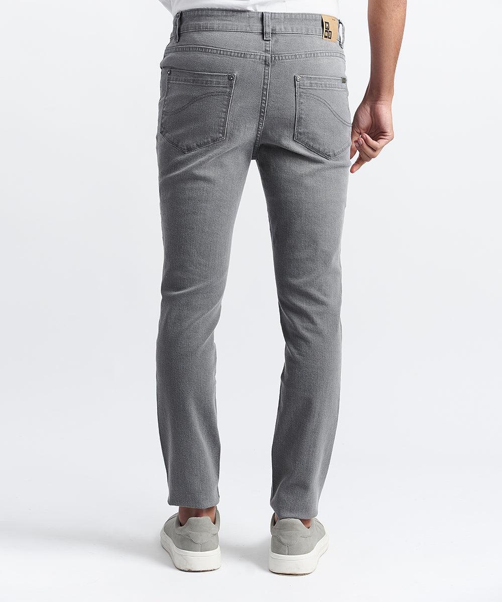 PANTALON DENIM-SPANDEX - SKINNY PV24 GRIS - MBO