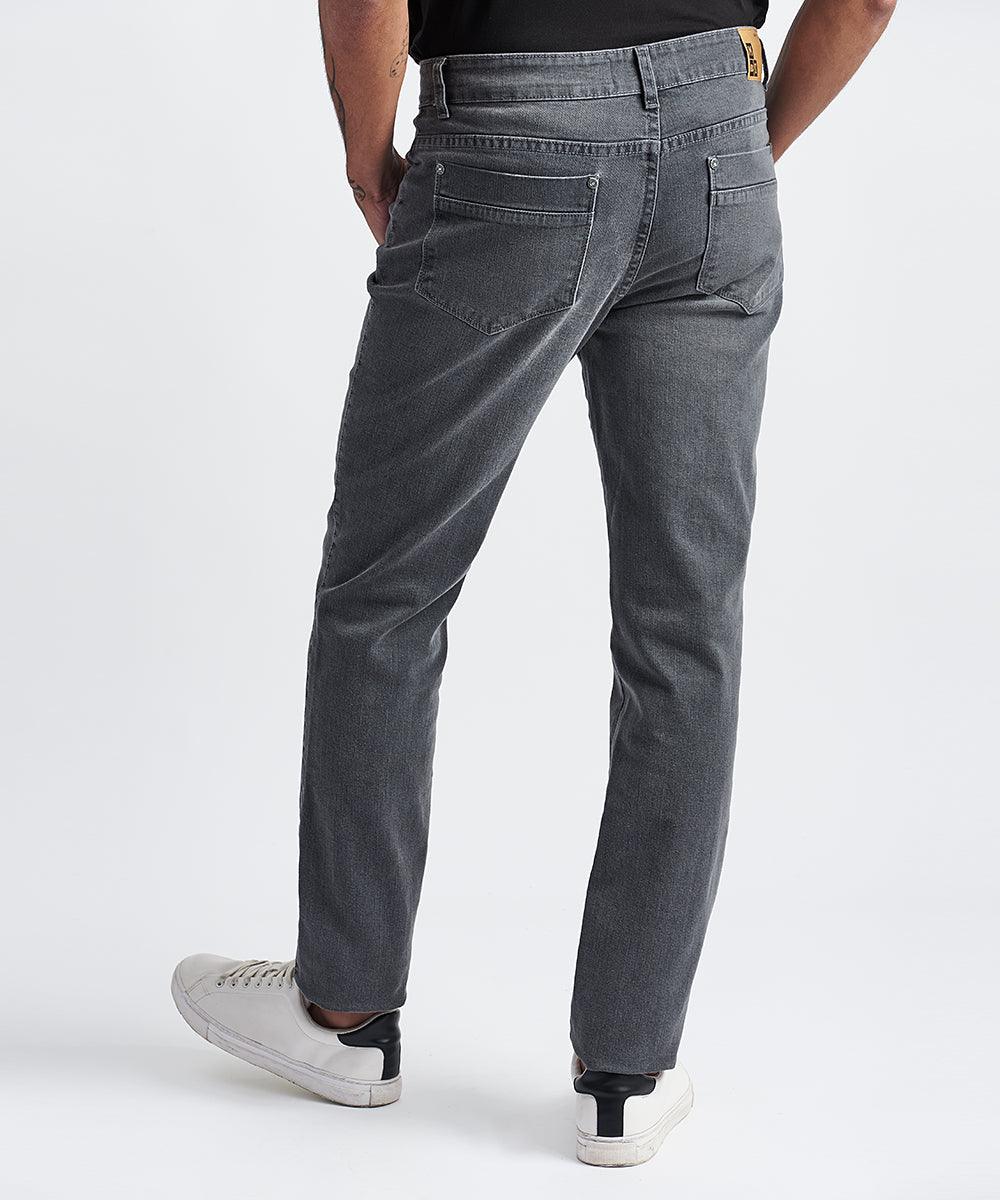 PANTALON DENIM-SPANDEX SLIM FIT PV24 PLOMO - MBO