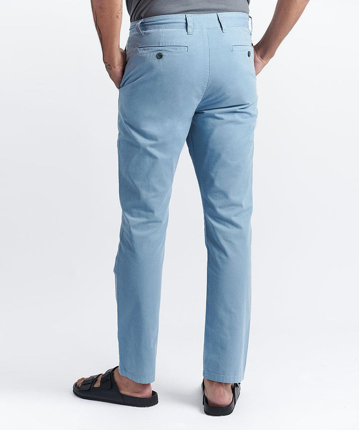 PANTALON SLIM FIT DRILL CORTES BOLSILLOS PV24 ACERO - MBO