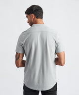 POLO MANGA CORTA BASEBALL PV24 GRIS - MBO