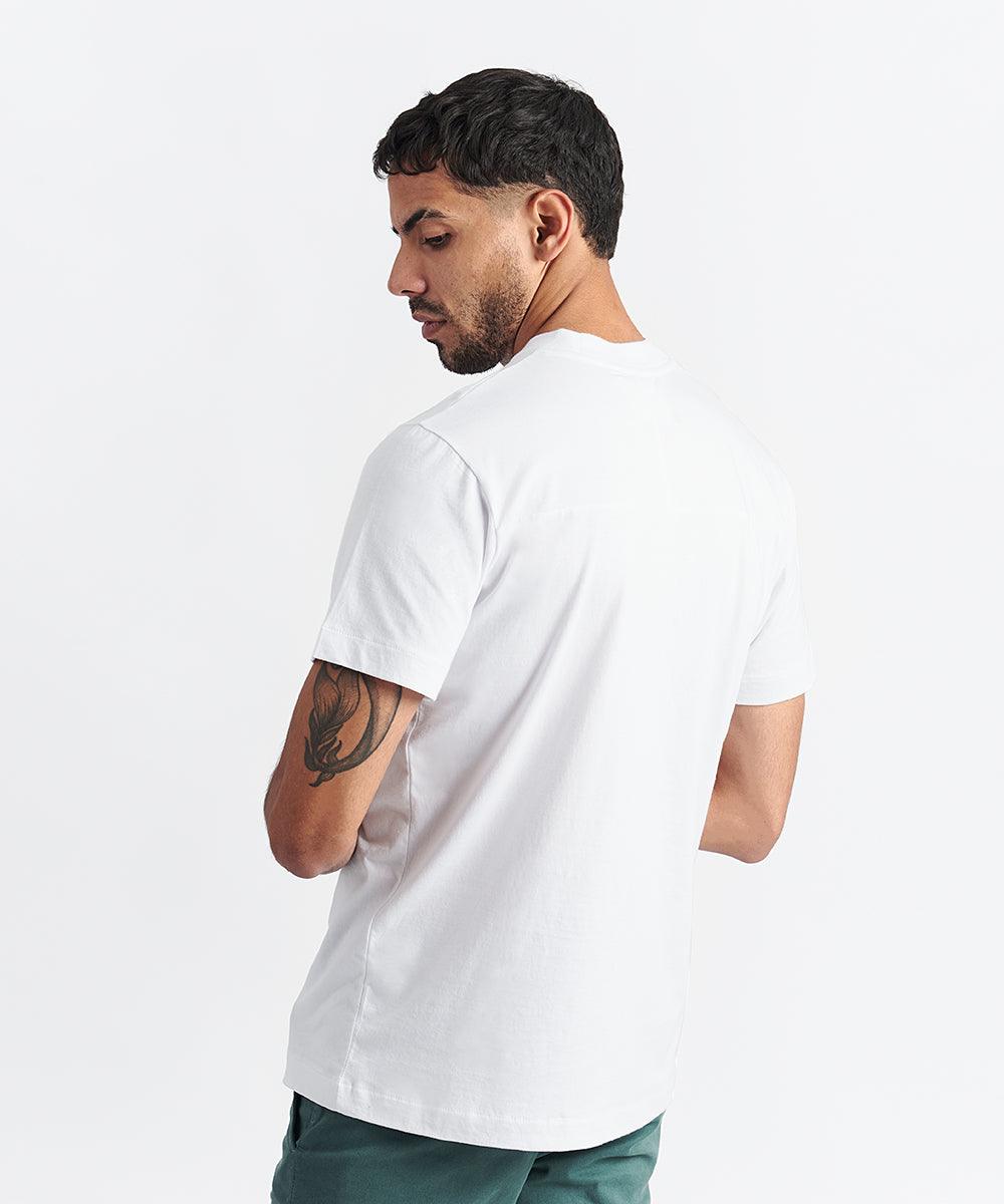 POLO MC JERSEY SOLIDO CON BOLSILLO PV24 BLANCO - MBO