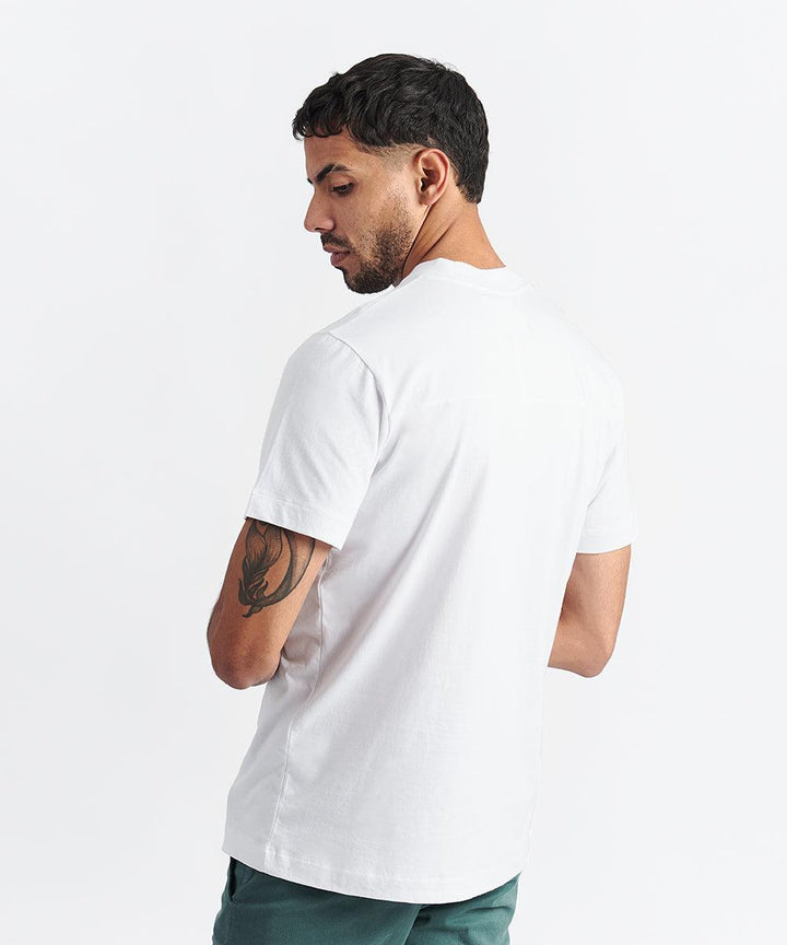 POLO MC JERSEY SOLIDO CON BOLSILLO PV24 BLANCO - MBO