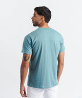 POLO MC JERSEY SOLIDO CON BOLSILLO PV24 VERDE ESMERALDA - MBO