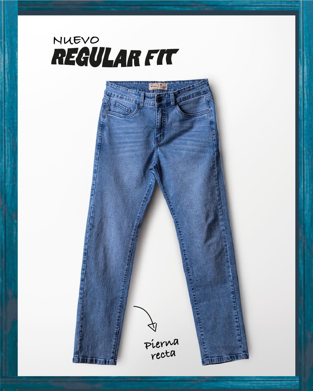 PANTALÓN DENIM SPANDEX REGULAR FIT HUESO OI24