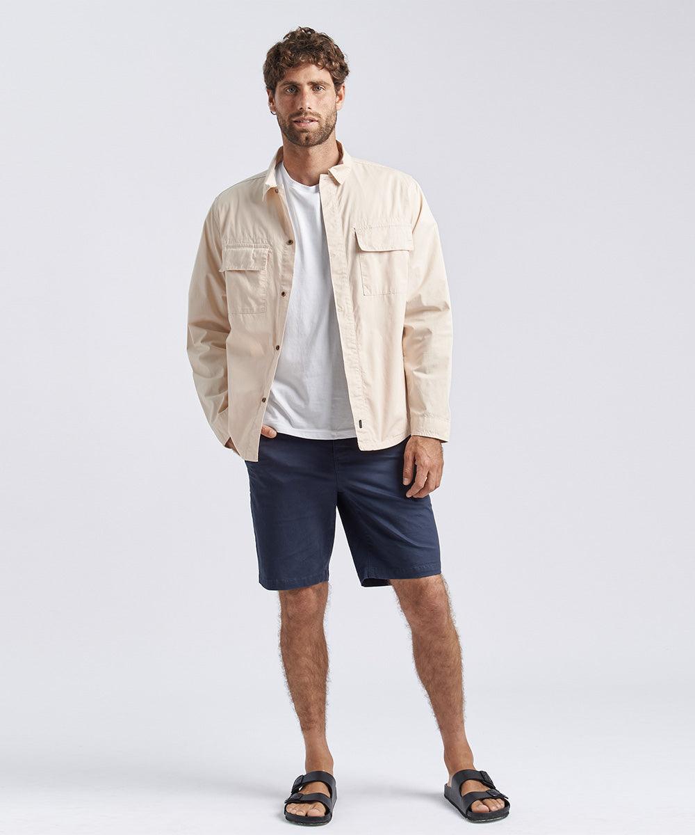 CAMISA ML PAPER TOUCH DOBLE BOLSILLO - CLASSIC FIT - MBO