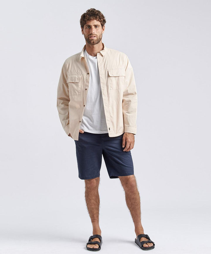 CAMISA ML PAPER TOUCH DOBLE BOLSILLO - CLASSIC FIT - MBO