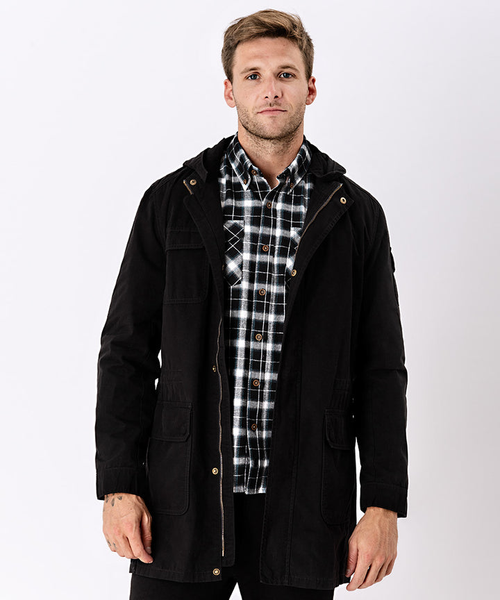 PARKA OI23 NEGRO