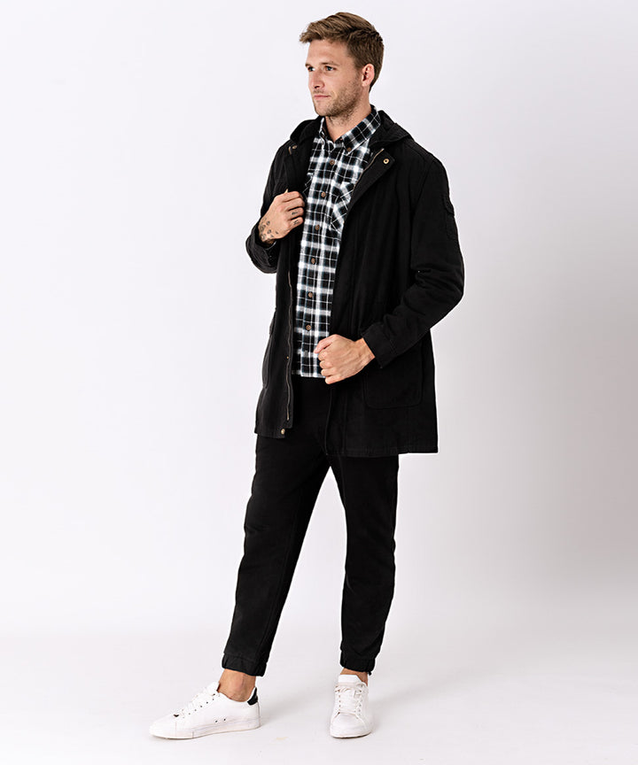 PARKA OI23 NEGRO